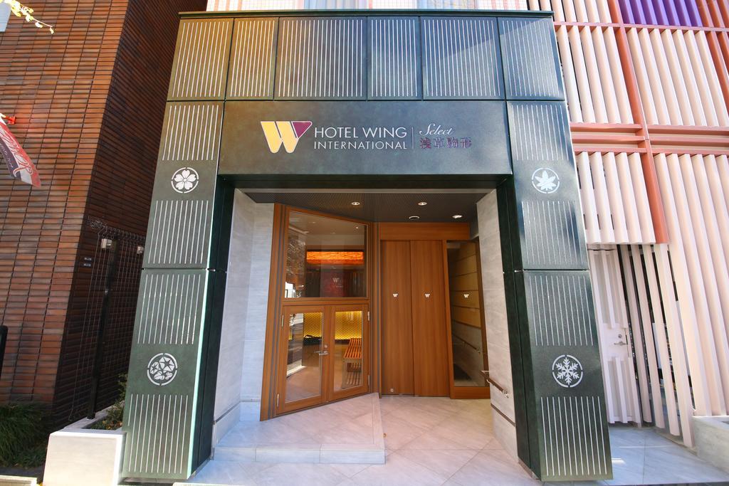 Hotel Wing International Select Asakusa Komagata Tokyo prefektur Exteriör bild